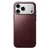 Ốp lưng iPhone 18 Pro Max/17 Pro Max Nomad Modern Leather Horween-Đỏ Burgundy