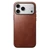 Ốp lưng iPhone 18 Pro Max/17 Pro Max Nomad Modern Leather Horween-Nâu da bò