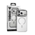 Ốp lưng iPhone 18 Pro/17 Pro Mipow Mattex Camera Stand with Magsafe-Bạc