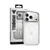 Ốp lưng iPhone 18 Pro/17 Pro Mipow Tempered Glass StandX with Magsafe Transparent-Trong suốt