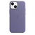 Ốp lưng Apple Leather Case hỗ trợ MagSafe cho iPhone 13 Mini Chính hãng-Tím