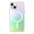 Ốp lưng iPhone 15 UNIQ Coehl with Magsafe Linear Iridescent-Cầu vòng