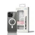 Ốp lưng iPhone 16 Pro Max Mipow Touch Button With Magsafe Crystal Clear-Trong suốt