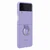 Ốp lưng Samsung Galaxy Z Flip 3 Silicone Cover with Ring-Tím