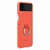 Ốp lưng Samsung Galaxy Z Flip 3 Silicone Cover with Ring-Hồng Cam