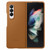 Ốp lưng Samsung Galaxy Z Fold 3 Leather Cover-Nâu
