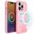 Ốp lưng MagSafe iPhone 13 Pro Max Laut Huex Pastels Matter-Hồng