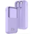 Pin dự phòng Trusmi Ultra Mini Digital 10.000MAH PD 22.5W Kèm Cáp Type-C + Lightning PB06-Tím