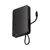Pin dự phòng Momax 1-Power X 1C1A 10.000mAh 20W Kèm Cáp USB-C IP152-Đen