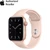 Apple Watch SE 44mm (4G) Viền Nhôm Bạc - Dây Cao Su Hồng Chính Hãng (MYEX2)