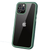 Ốp lưng cho iPhone  12 / 12 Pro Likgus Sexy trong suốt viền màu-Xanh Rêu