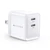 Củ sạc nhanh Hyper GaN2 Dual USB-C PD 35W - Cũ-Trắng