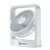 Quạt mini để bàn Baseus cube saking fan-Trắng