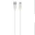 Cáp Belkin Mixit sợi hợp kim siêu bền USB-A to USB-C 1.2m-Trắng