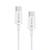 Cáp USB-C to USB-C Devia Smart Series 60W 3A -Trắng