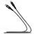 Cáp Type C to Lightning Hyperdrive Tough HD-CLB513 20W 1m MFI-Đen
