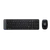 Combo bàn phím + Chuột không dây Logitech MK220-Đen