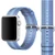 Dây đeo Apple Watch 42mm Nylon dệt Xanh