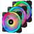 Bộ 3 Fan 120mm Corsair LL120 RBG kèm Node Pro-Đen