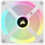 Fan Corsair ICUE Link QX120 RGB, magnetic dome RGB fan, expansion kit-Trắng