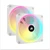 Fan Corsair ICUE Link QX140 RGB, magnetic dome RGB fan, starter kit-Trắng