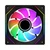 Quạt led Xigmatek Infinity Reverse 120mm Fan (Fixed RGB)-Đen