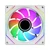 Quạt led Xigmatek Infinity Reverse 120mm Fan (Fixed RGB)-Trắng