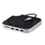 Đế kiêm Hub Satechi kèm khe cắm SSD cho Mac Mini M4-Bạc