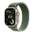 Dây đeo Apple Watch Trail Loop 44/45/46/49mm M/L - Natural Titanium Finish-Xanh lá