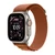 Dây đeo Apple Watch Alpine Loop 44/45/46/49mm Large - Natural Titanium Finish-Cam/Nâu