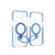 Ốp lưng iPhone 15 Pro Max Zagg Santa Cruz Rks With Magsafe Blue-Xanh dương
