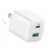 Củ sạc Anker 33W 2 cổng Type C - USB-A A2331-Trắng