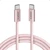 Cáp Anker Zolo USB-C to USB-C 240W dài 1m A8060-Hồng