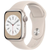 Apple Watch Series 9 41mm (GPS) viền nhôm dây cao su Size M/L | Chính hãng Apple Việt Nam-Trắng vàng