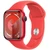 Apple Watch Series 9 45mm (GPS) viền nhôm dây cao su size M/L | Chính hãng Apple Việt Nam-Đỏ