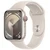 Apple Watch Series 9 45mm (4G) viền nhôm dây cao su Size M/L | Chính hãng Apple Việt Nam-Trắng/Vàng