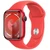 Apple Watch Series 9 41mm (GPS) viền nhôm dây cao su Size M/L | Chính hãng Apple Việt Nam-Đỏ