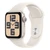 Apple Watch SE 2 2024 40mm (GPS) Viền Nhôm Dây Cao Su Size M/L-Trắng vàng