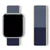 Dây đeo Apple Watch 42/44/45mm vải N44-Xanh/xám