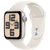 Apple Watch SE 2 2024 44mm (GPS) Viền Nhôm Dây Cao Su-Trắng vàng