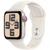 Apple Watch SE 2 2024 40mm (4G) Viền Nhôm Dây Cao Su-Trắng vàng