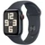 Apple Watch SE 2 2024 44mm (4G) Viền Nhôm Dây Cao Su Size M/L-Đen