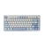 Bàn phím cơ không dây AULA F75 Ice Blue-Grey Wood V3 Switch