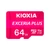 Thẻ nhớ MicroSD Kioxia Exceria Plus CL10 UHS-I U3 V30 4K A1 (Adapter) 64GB-Hồng