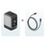 Sạc Cuktech 6 Ultra 2C1A 100W PD 3.0 QC 4.0 màn hình AD653U kèm cáp type - C 240W 1M-Xám