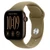 Apple Watch Series 12 42mm (GPS) Viền Nhôm Dây Cao Su Size S/M-Viền Vàng Đồng / Dây Xanh