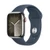 Apple Watch Series 9 41mm (4G) viền thép dây cao su | Chính hãng VN/A-Bạc