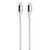 Cáp Belkin Mixit Duratex sợi Kevlar siêu bền Type-C 1.2m-Bạc