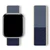 Dây đeo Apple Watch 38/40/41mm vải N44-Xanh/xám