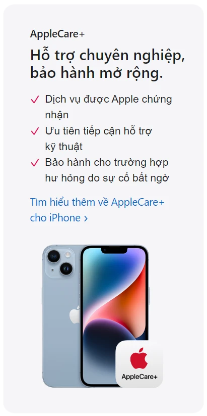 Hỗ trợ chuyên nghiệp, bảo hành mở rộng